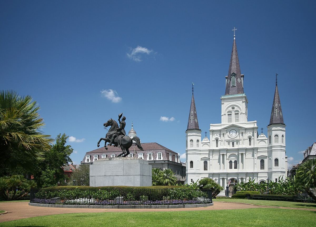 Jackson Square and St. Louis Cathedral, New Orleans