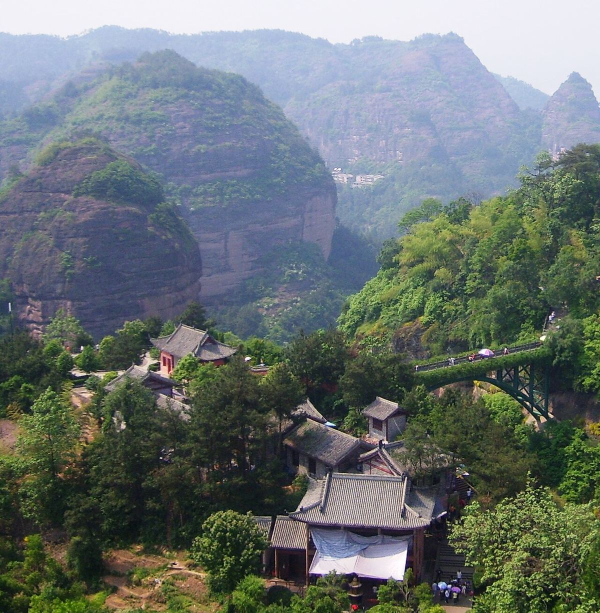 Fangyan red-rock hills, Yongkang, Zhejiang
