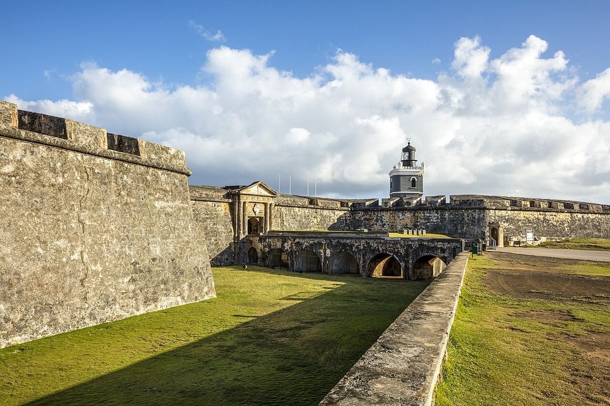 Castillo San Felipe del Morro and its lighthouse, San Juan, Puerto Rico