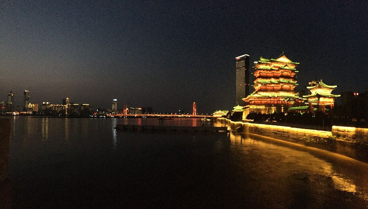 Tengwang Pavilion by night, Nanchang