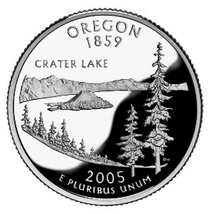 Quarter: Crater Lake National Park