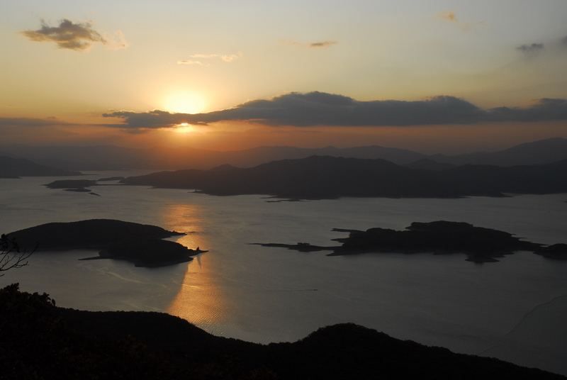 松花湖五虎岛，吉林