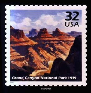Stamp: Grand Canyon National Park