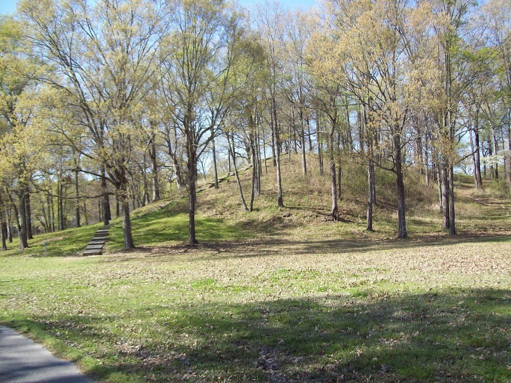 Mound A at Poverty Point, Louisiana, USA