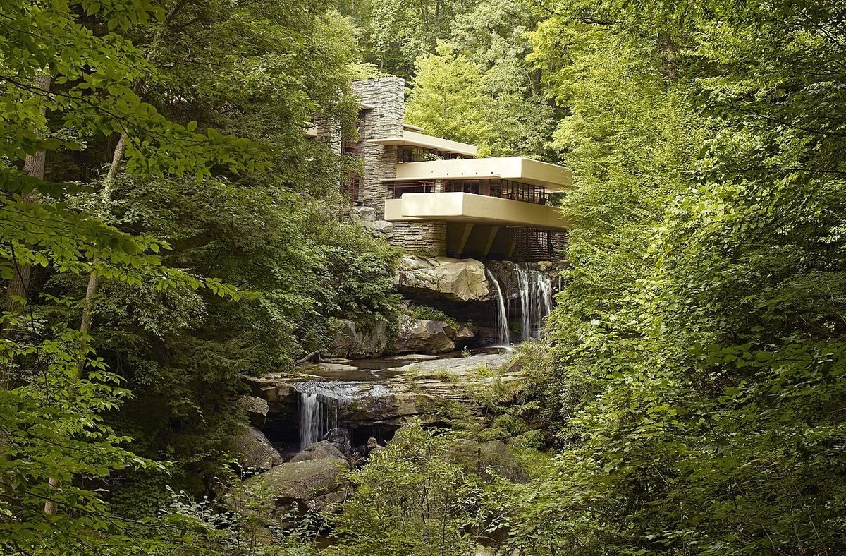 Fallingwater by Frank Lloyd Wright, Pennsylvania