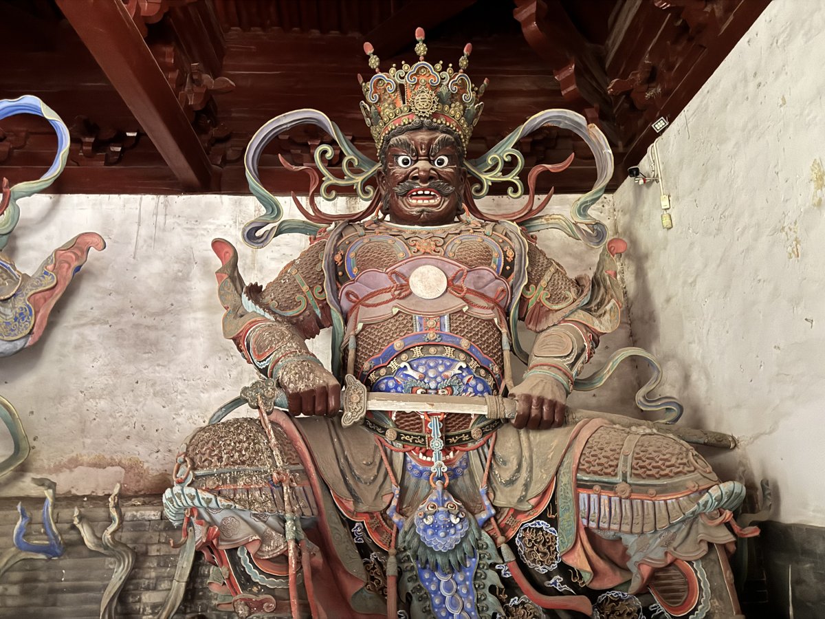 隆兴寺天王殿天王像