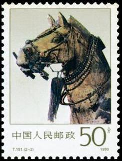 铜马头